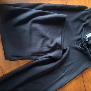 SPANX Black Air Essential Wide Leg Pant